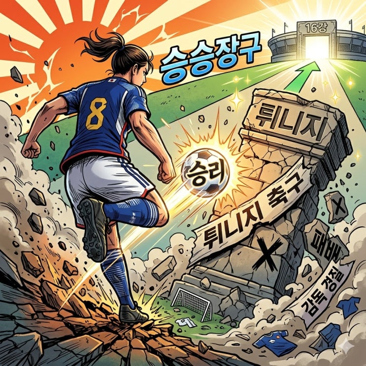 일본 <b>축구</b>의 천운? <b>튀니지</b> <b>감독</b> 경질과 16강 청신호