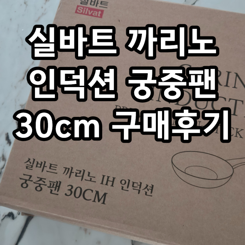 실바트 까리노 IH 인덕션 궁중팬 30cm 구매 후기, 실바트 후라이팬으로 모두 정착한 이유