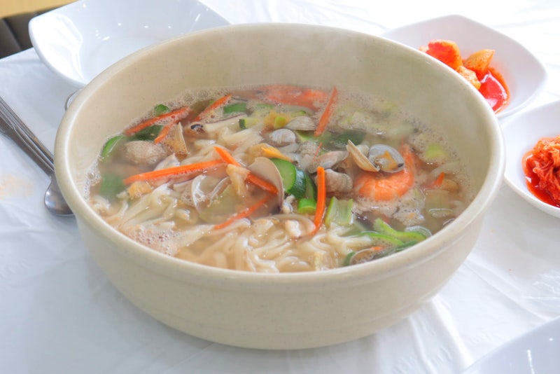 대천해수욕장맛집 개운한 해물칼국수 점심 제주해물뚝배기