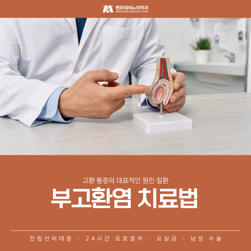 갑작스러운 고환 통증 둔촌동 비뇨의학과 부고환염 원인부터 비수술 치료법까지
