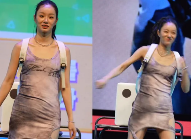 혜리 팬미팅 원피스 의상 뱃살 논란? "코디가 안티인가" 착시현상 팩트체크와 실시간 팬들 반....