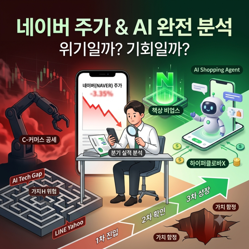 네이버 AI 수혜주 맞을까? 주가 변동성 커진 현시점 주주 필수 확인 팩트