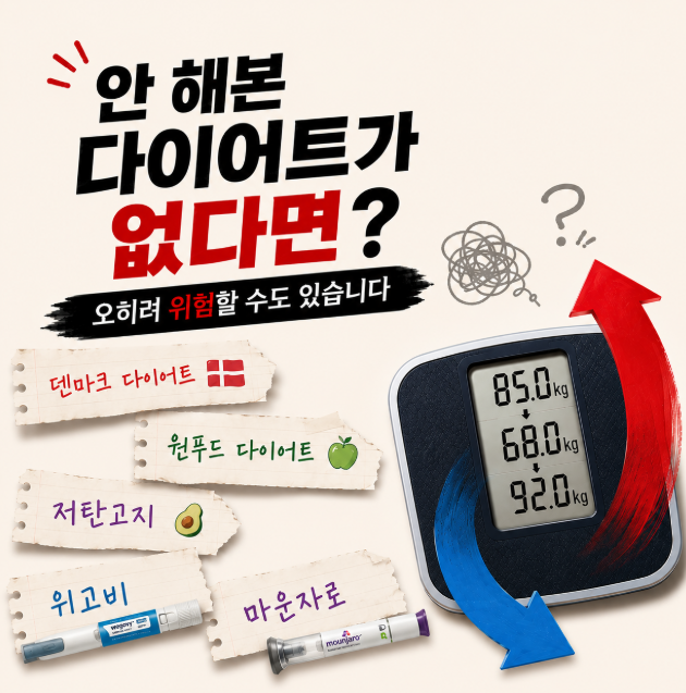  다이어트 성공했는데 더 찐 사람들의 공통점