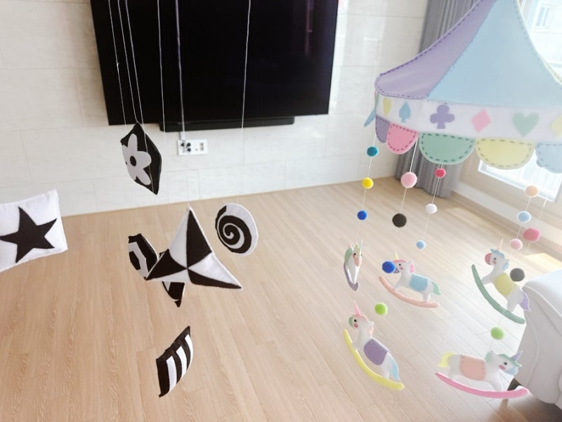 태교 추천｜햇살이를 기다리며 만든 DIY 모빌
