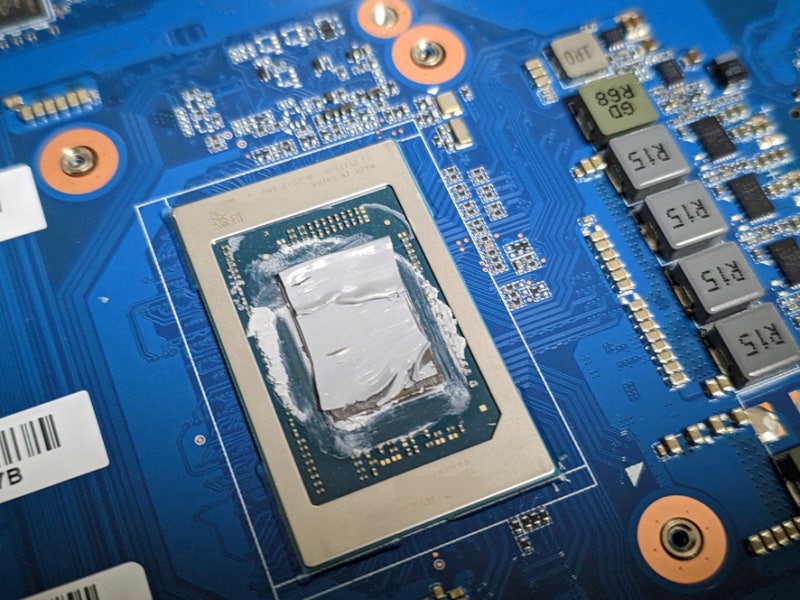 노트북/미니PC에 허니웰 PTM7950 효과가 있을까? GMKtec K12 미니PC 씨네벤치테스트