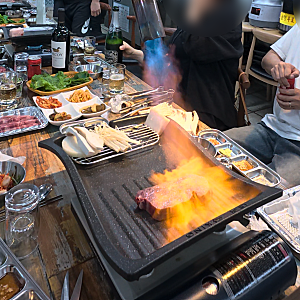 하이포크 여수대리점│ 신선한 고기와 상차림 좋은 여수시청 근처 정육식당 추천 후기