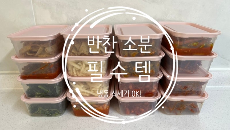 워킹맘 냉장고 정리템 ㅣ 도시락 반찬 소분 보관 소분용기로 딱 좋은 심플쿡 ㅣ 냉동·전자레....
