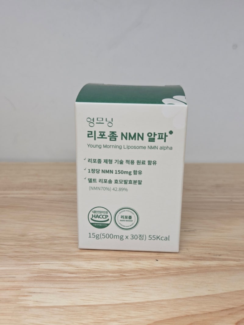 영모닝 리포좀NMN알파, NMN노화 종말 성분 리포좀,갱년기영양제,폐경기영양