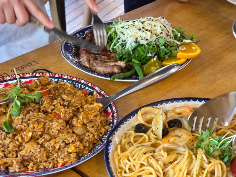 천호역 맛집 # 로니로티 천호점 파스타 스테이크 천호역 모임 맛집