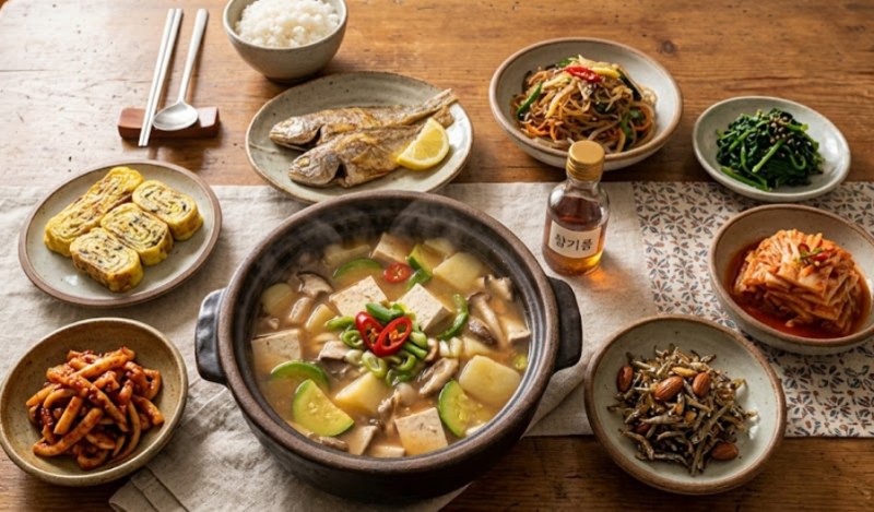 [된장찌게 황금레시피] 실패 없는 구수한 된장찌개 맛있게 끓이는 법 (feat. 밥도둑 비결)