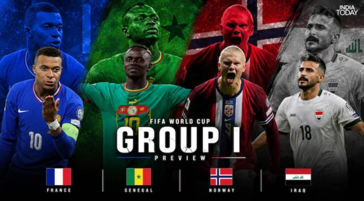 2026 북중미 월드컵 I조 완전 분석 | <b>프랑스</b>·<b>세네갈</b>·노르웨이... 