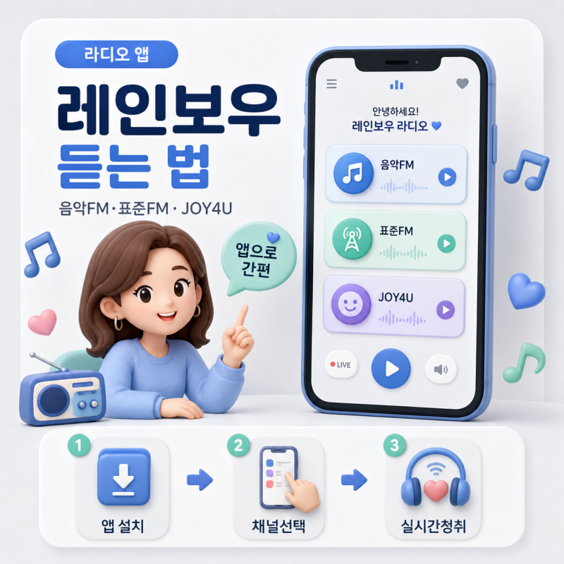 CBS 레인보우 다운로드 전 알아두면 좋은 기능과 이용 방법