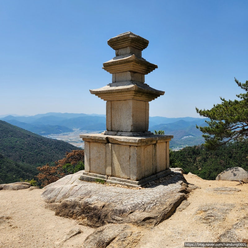 [등산 기록] 경주 남산 등산코스 - 신라의 문화유산과 남산의 풍경을 함께 즐기는 이색 등산 ....