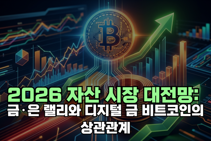  금·은 가격 폭등과 비트코인의 상관관계: 구리가 오르고 금리가 내리면 코인은 상승할까?