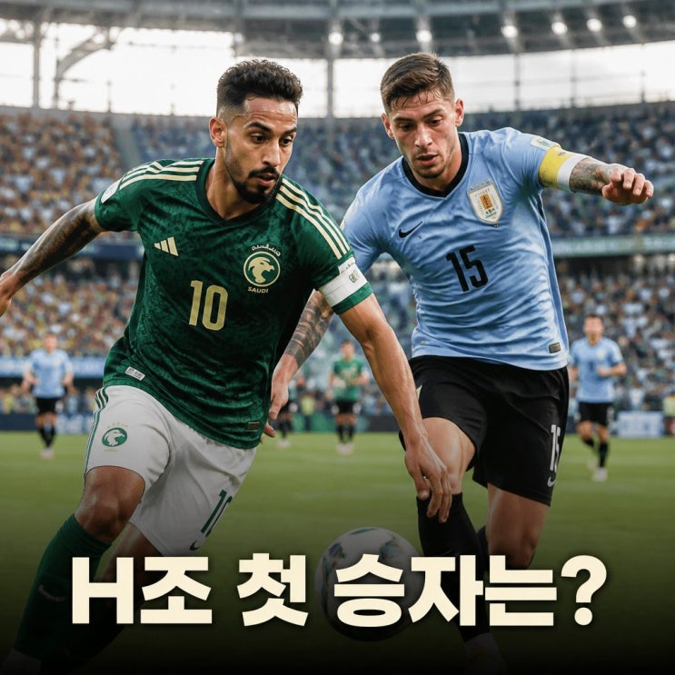 <b>사우디 우루과이</b> 북중미 월드컵 H조 1차전 프리뷰