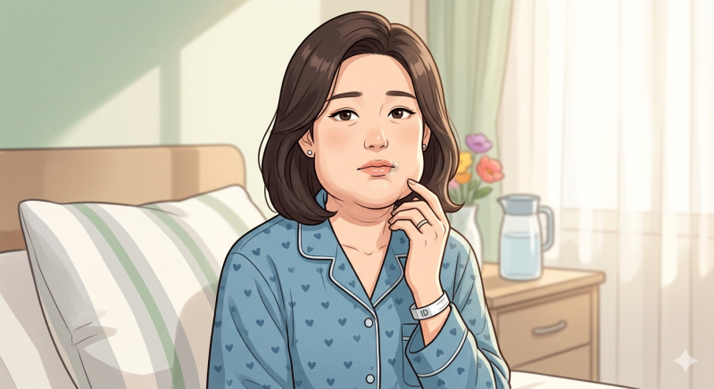 갑상선 유두암 #경구 로봇갑상선 수술 후기
