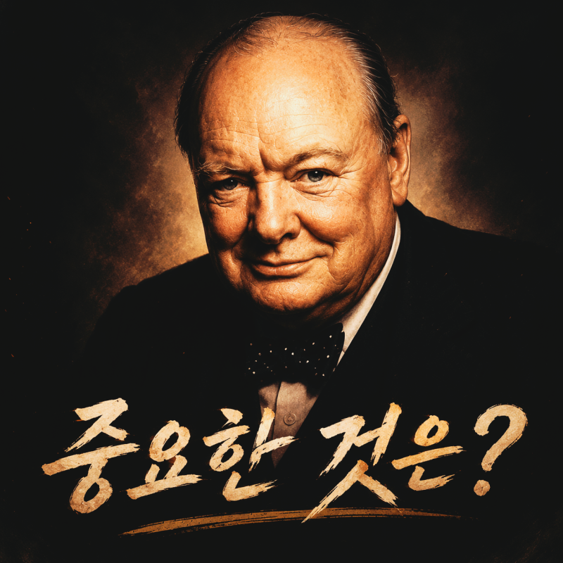 윈스턴 처칠 명언 괜히 처칠이 아니었다