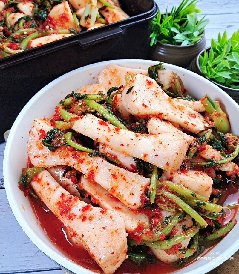 백반집 알타리김치 담그는법 이보은 총각김치 여름김치 레시피