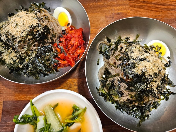 [부산/해운대] 삼교리동치미막국수 부산송정점