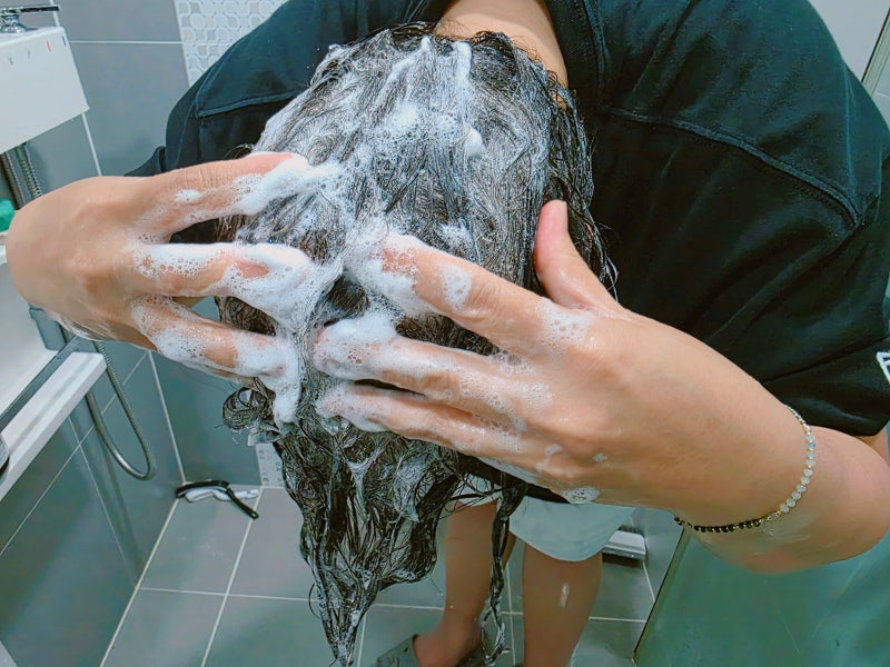 홍현희 샴푸 내돈내산 바이브랩 초록샴푸 실사용 후기