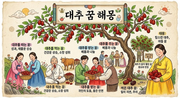 대추 꿈 해몽