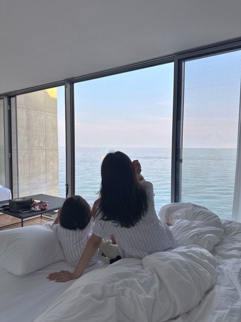 오르시떼 베즈라 가족파자마 후기, 여름잠옷으로 반한 시어서커 잠옷