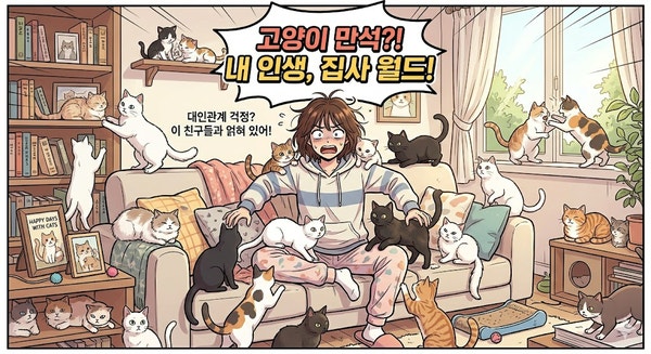 많은 고양이 꿈 해몽