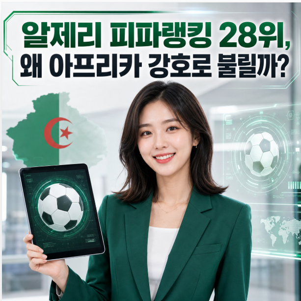 <b>알제리 피파랭킹</b> 28위, 왜 아프리카 강호로 불릴까?