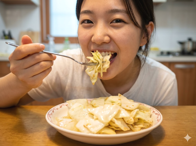 죄책감 제로! 맛있게 살 빠지는 맛이라고? 성시경 다이어트 양배추 샐러드