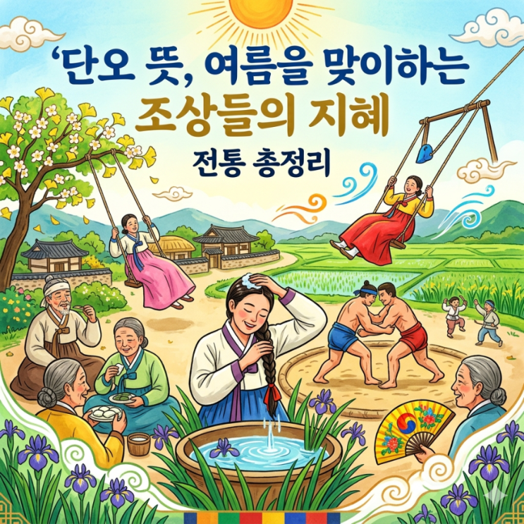 <b>단오</b>뜻, 여름을 맞이하는 조상들의 지혜와 전통 총정리