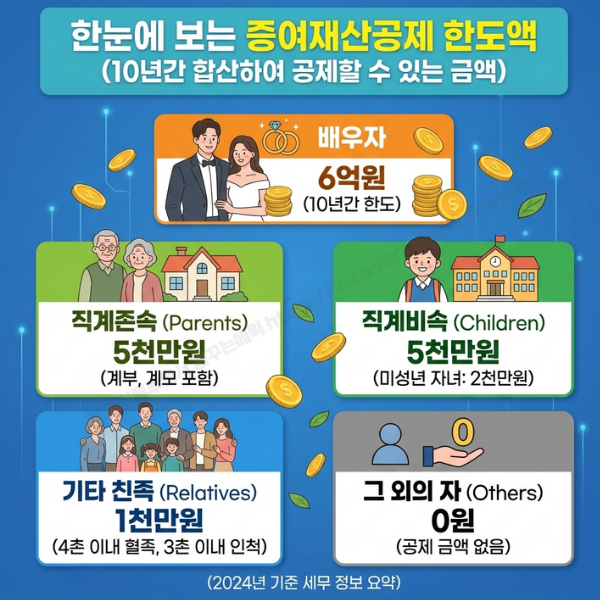 "부부간 배우자 증여" 얼마까지 0원으로 가능할까?