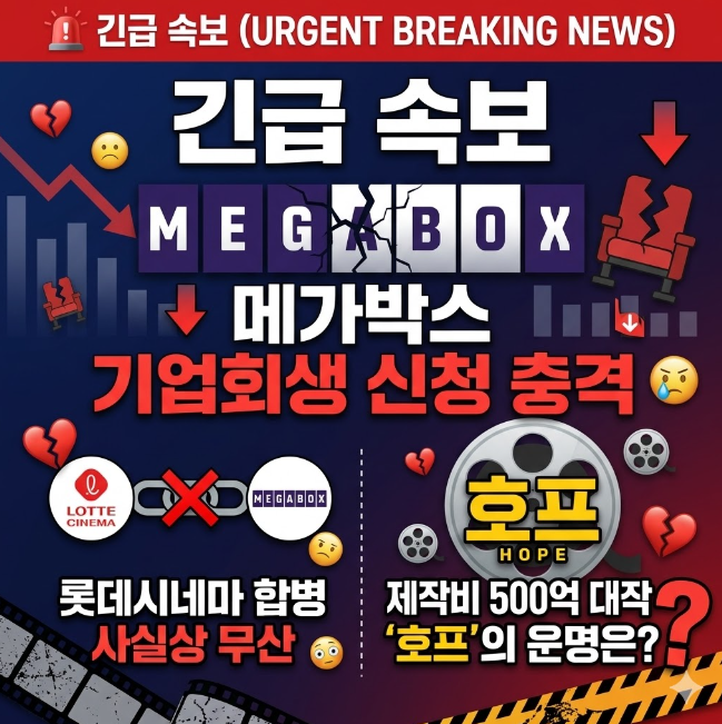 <b>무산</b>된 <b>롯데시네마 합병</b>과 500억 대작 '호프'의 운명은?