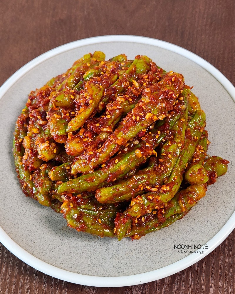 꽈리고추찜 레시피 무침 양념 만들기 여름 밑반찬 요리