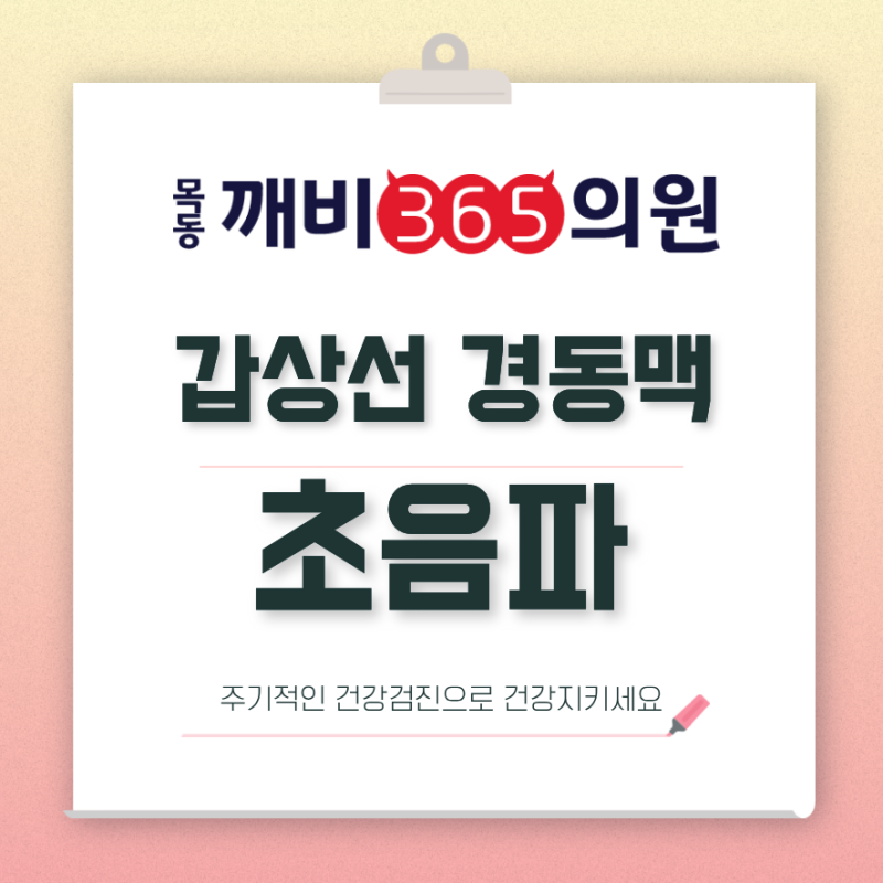 염창역내과 갑상선·경동맥 초음파, 정기적으로 확인해야 하는 이유