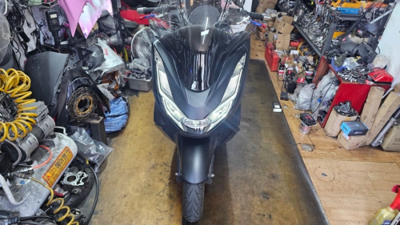 ☆STL☆PCX125ABS! 스로틀바디청소와 사이드스텐드교체!