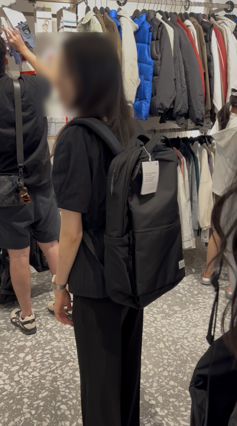 룰루레몬 더블집 백팩 22L 테크 캔버스 구입 후기(살로몬, 그레고리, 아크테릭스, 노스페이스 ....