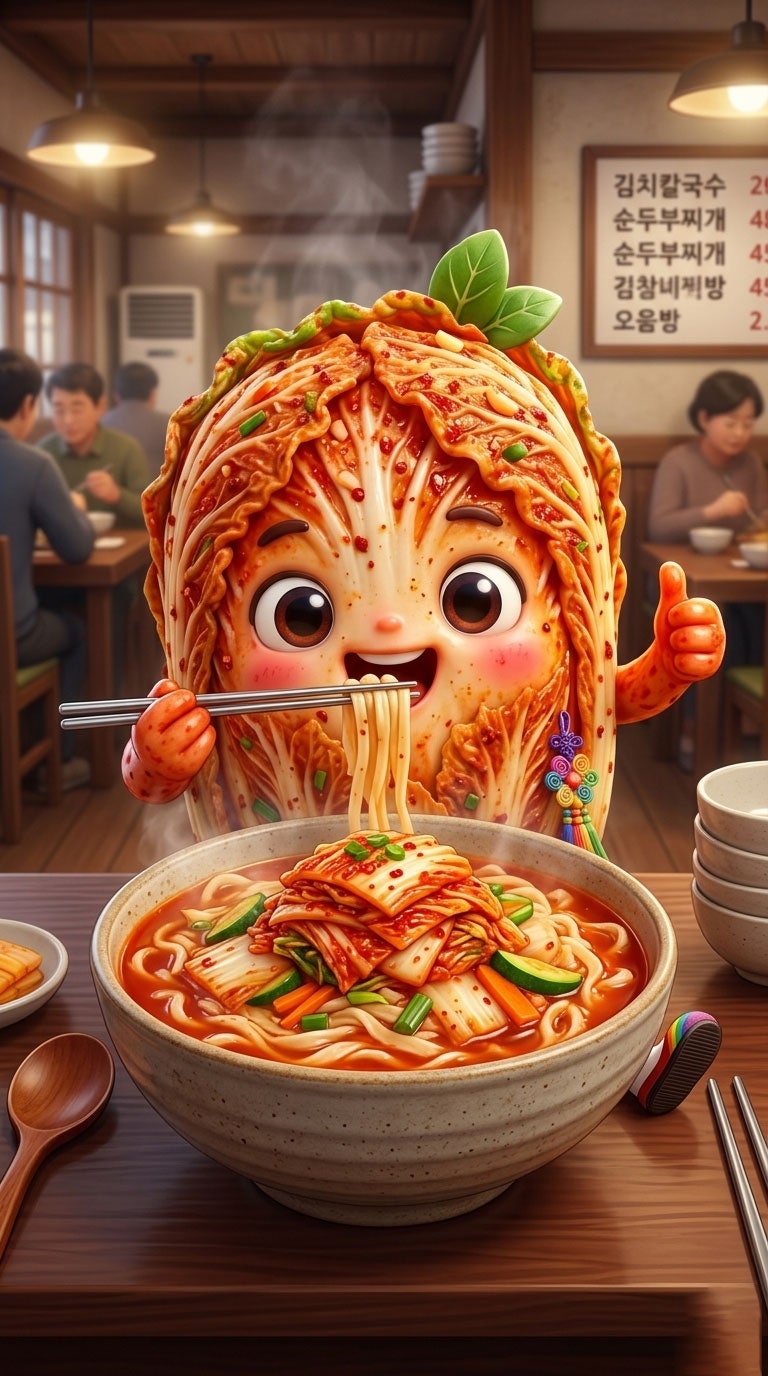 국물 한 방울도 아까운 칼칼한 김치칼국수 레시피 (ft. 황금 비율 양념장)