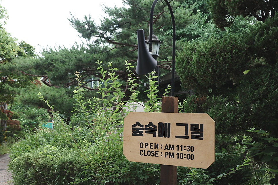 숲속에서그릴 사진 2