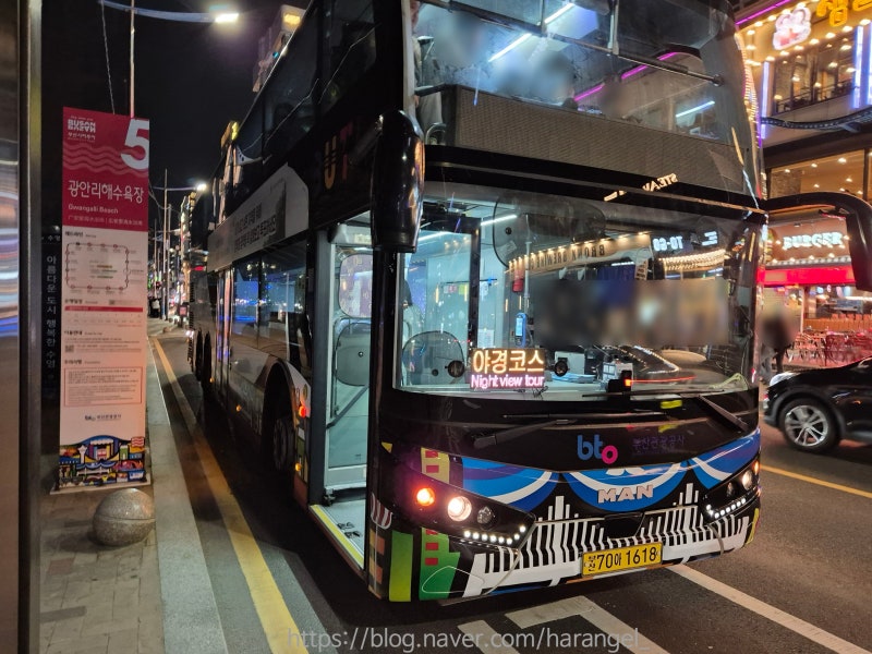 부산 부산시티투어버스 야경투어 후기