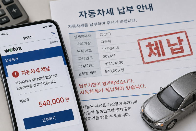 자동차 압류 조회 방법 총정리! 압류 확인부터 해제까지 한 번에