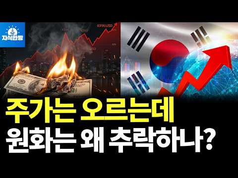 주가는 오르는데, 원화는 왜 추락하나? (박종훈의 지식한방)