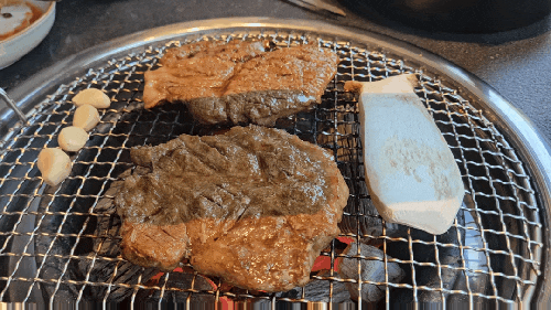 시지 경산 돼지갈비 맛집 리뉴얼 오픈 전원숯불