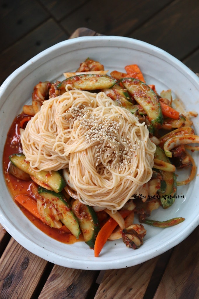 소라무침 양념 레시피 막걸리 안주 추천