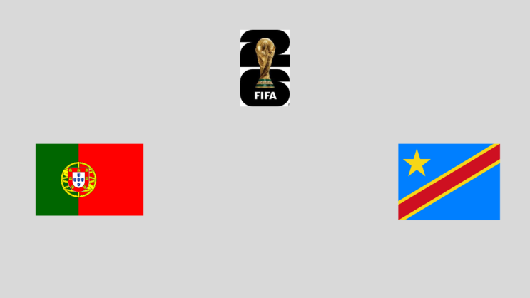 [2026 FIFA 월드컵]조별리그 K조 <b>포르투갈</b>vs<b>콩고</b>민주공화국