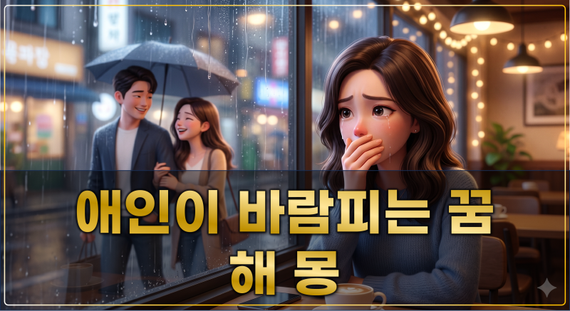 애인이바람피는꿈 해몽