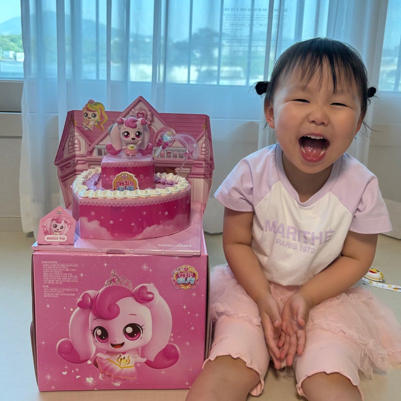 뚜레쥬르 어린이 생일 케이크 추천:: 하츄핑 생일 케이크 후기
