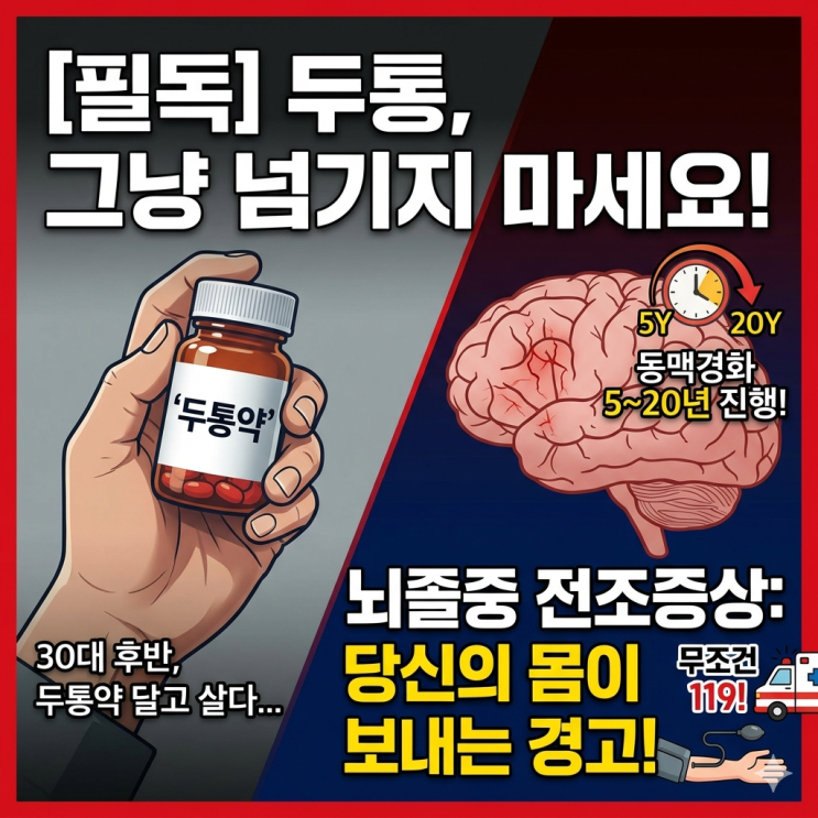  30대 후반, 두통약 달고 살다 서울대 교수 영상 보고 혈압계 주문한 사연