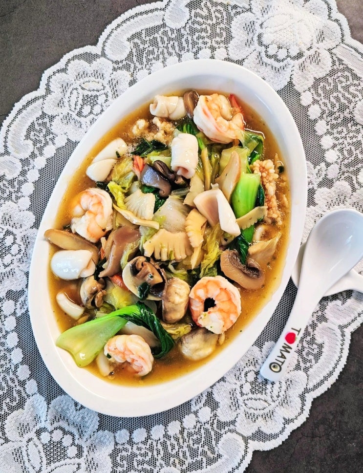  중식당 사장님 클릭금지! 초간단 해물누룽지탕 만드는법 여름보양식