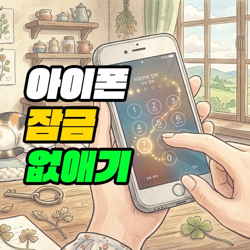 아이폰 잠금 없애기 방법 및 안 되는 이유