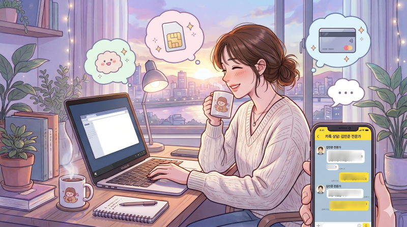 로밍되는 알뜰폰? 요금 미납 고객님 KT 선불요금제로 깔끔하게 해결해 드린 후기